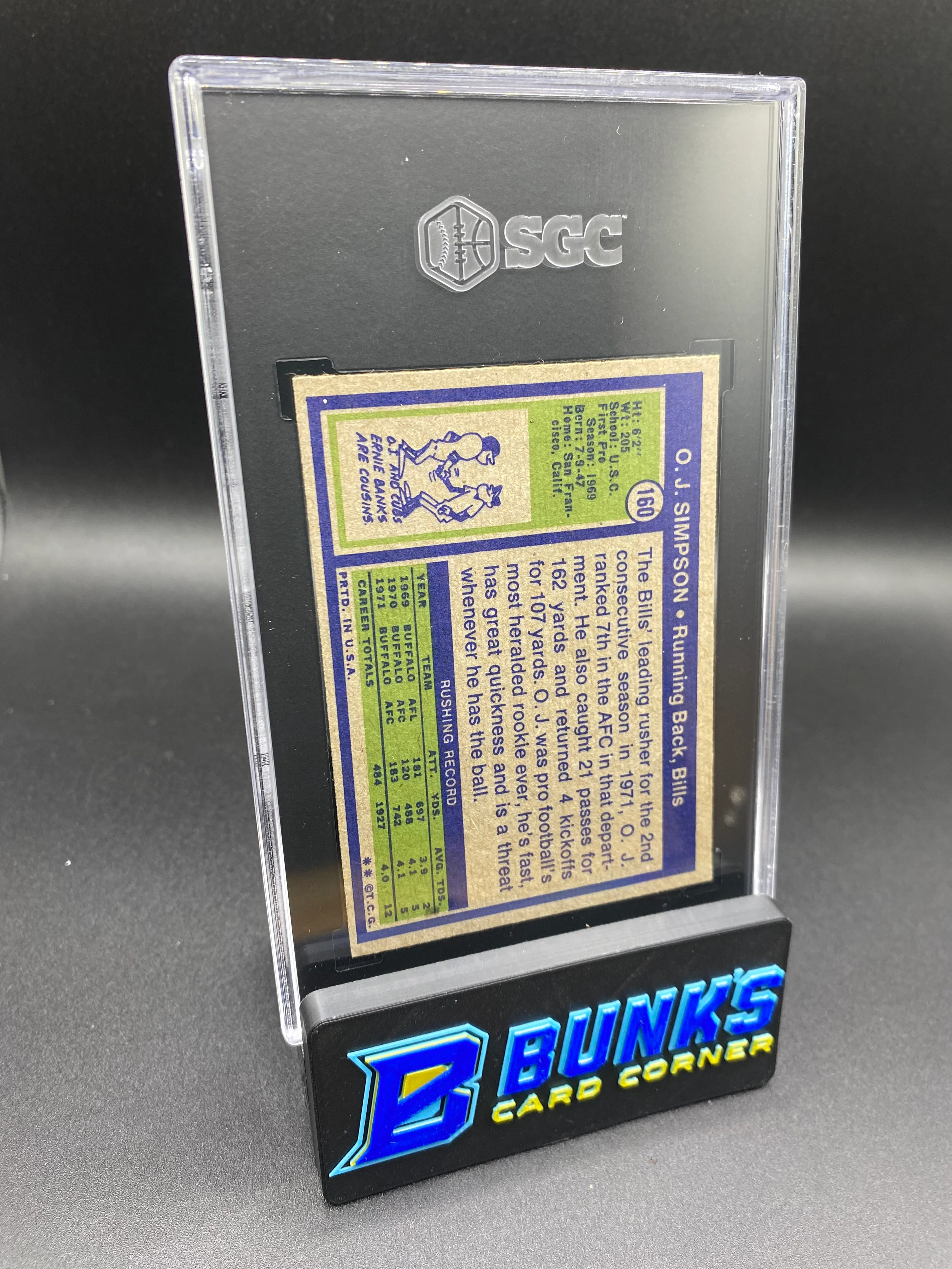 1972 OJ Simpson SGC 6 - Image 2