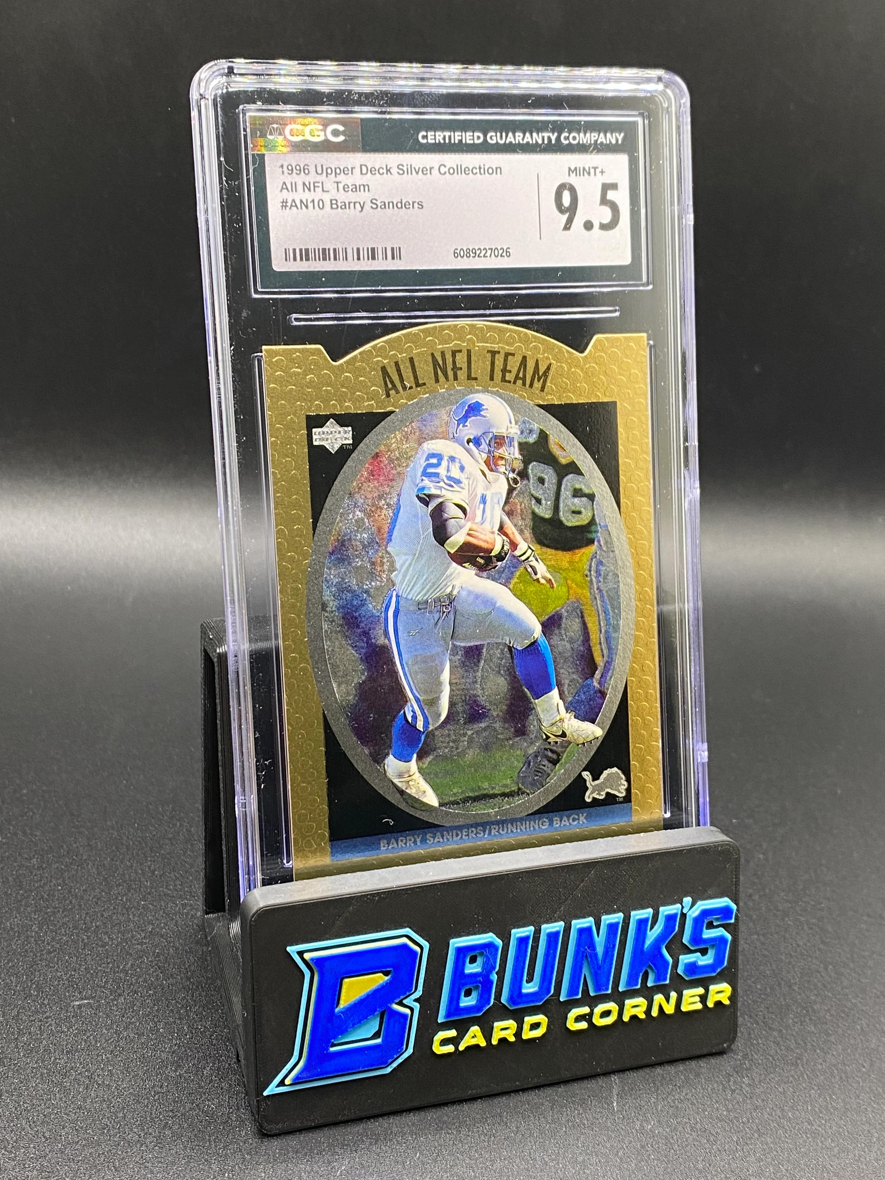 1996 Barry Sanders All NFL Team CGC 9.5