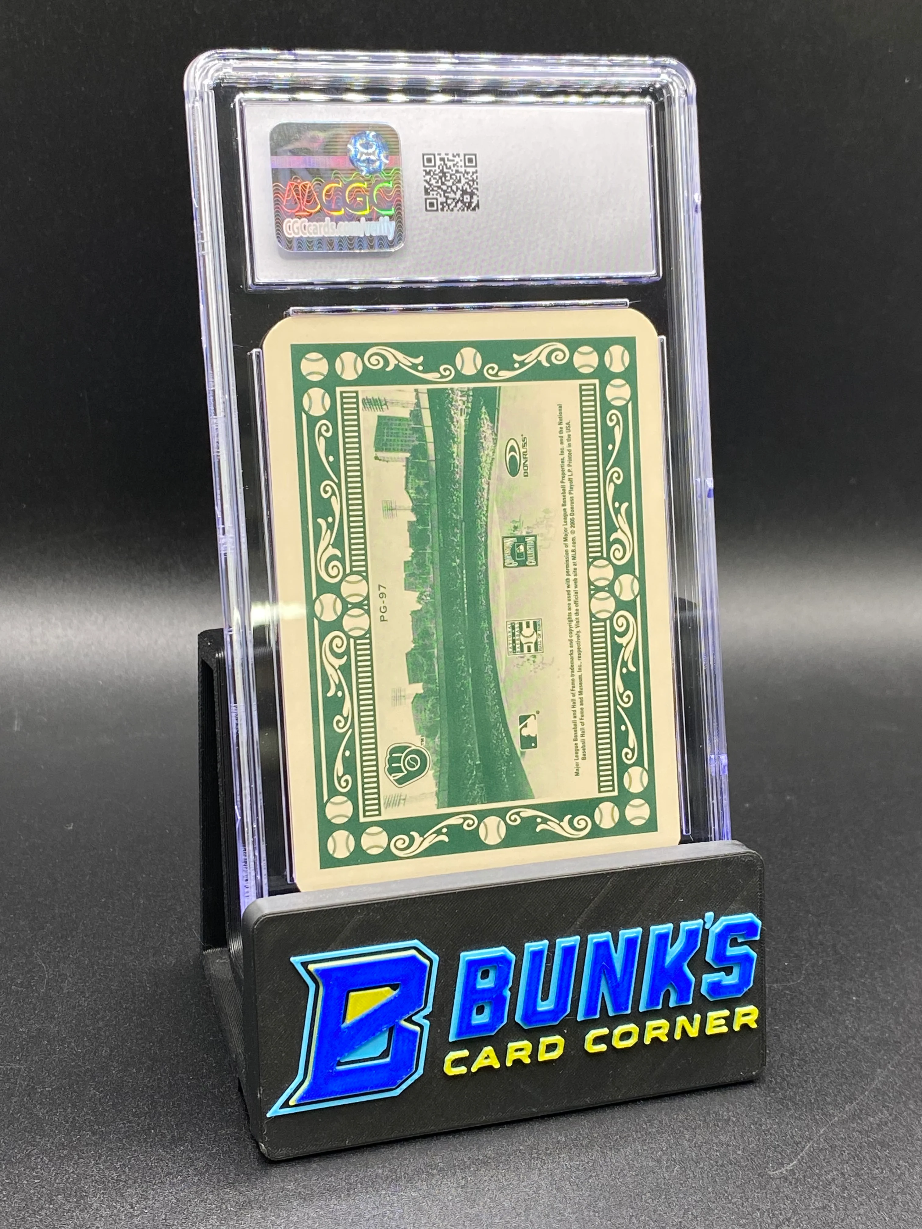 2005 Robin Yount Polo Grounds 51/65 CGC 10 HOF - Image 2