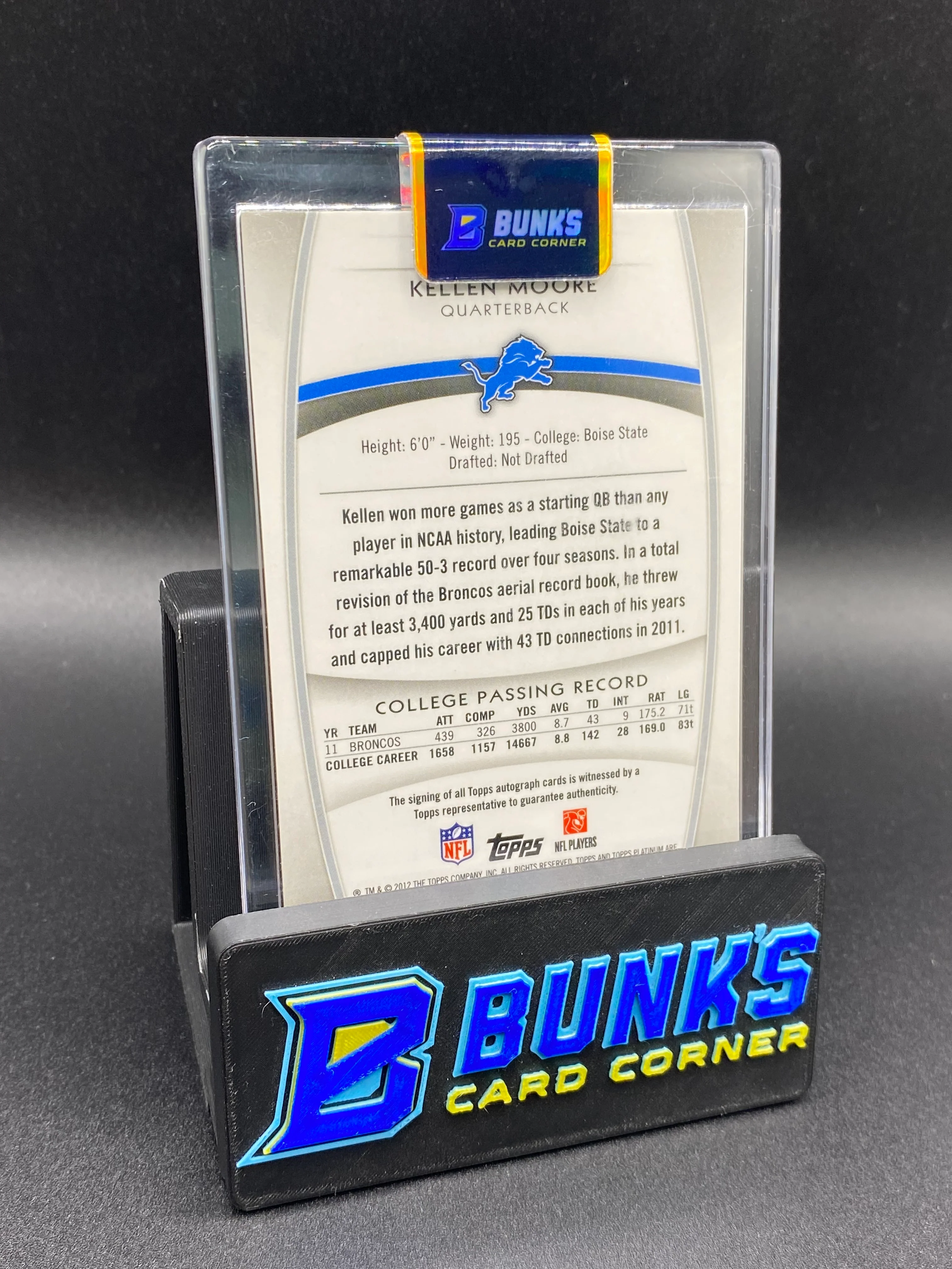 2012 Kellen Moore Rc Auto - Image 2