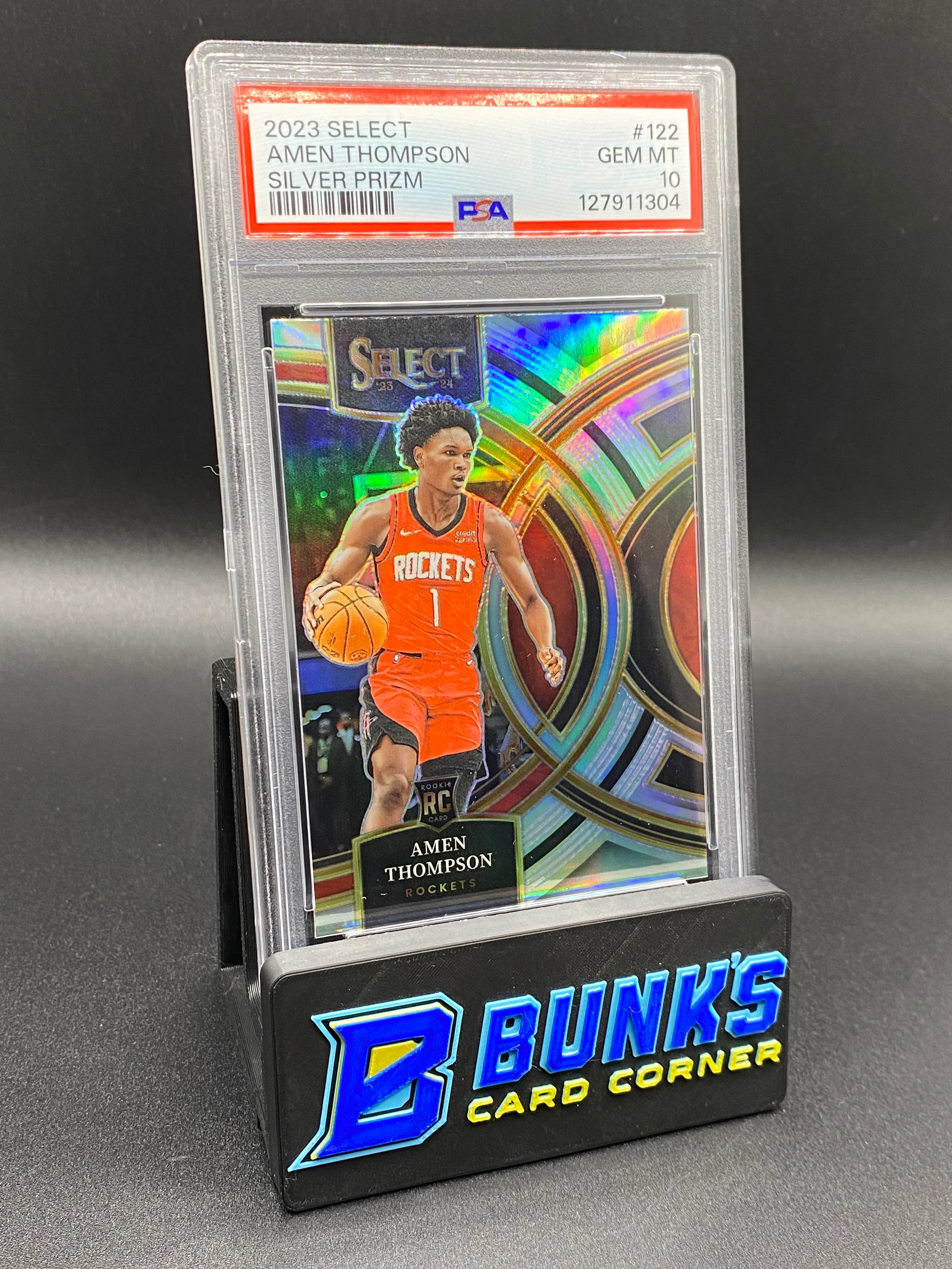 2023 Amen Thompson Silver Prizm PSA 10 Rc