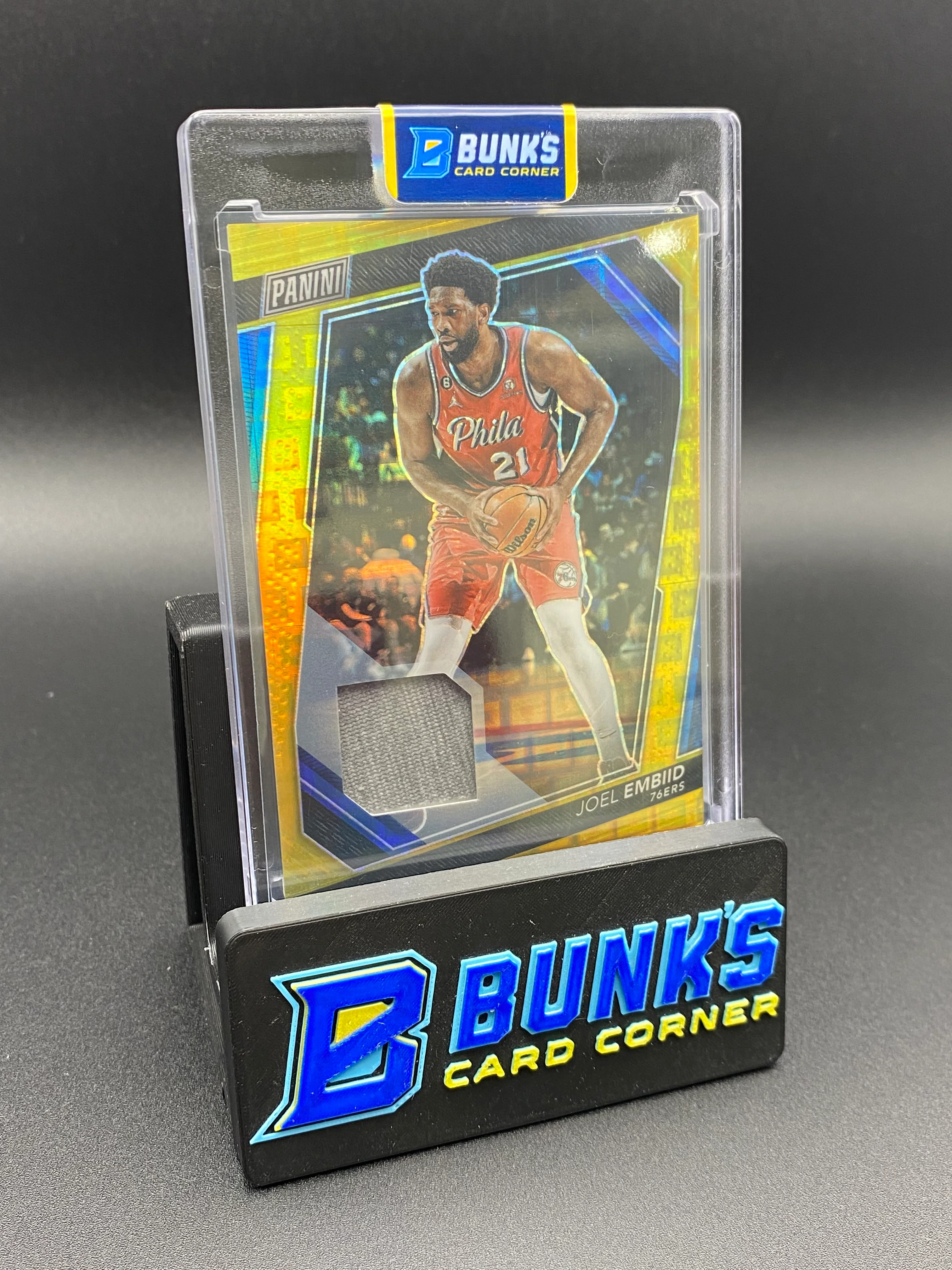 2023 Joel Embiid 2/10 Patch Pandora Gold Panini