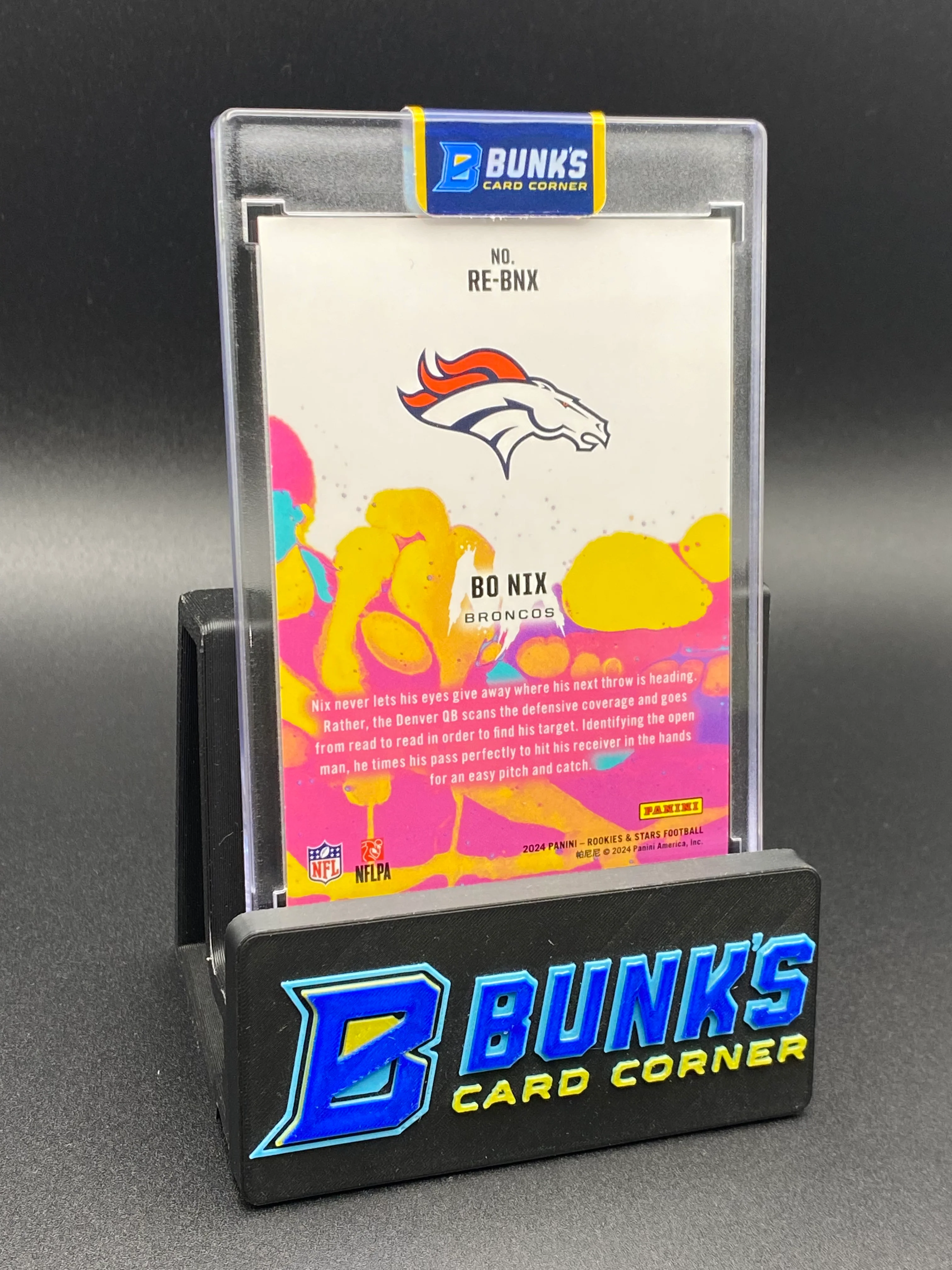 2024 Bo Nix Rookies and Stars Rc 8/25 - Image 2