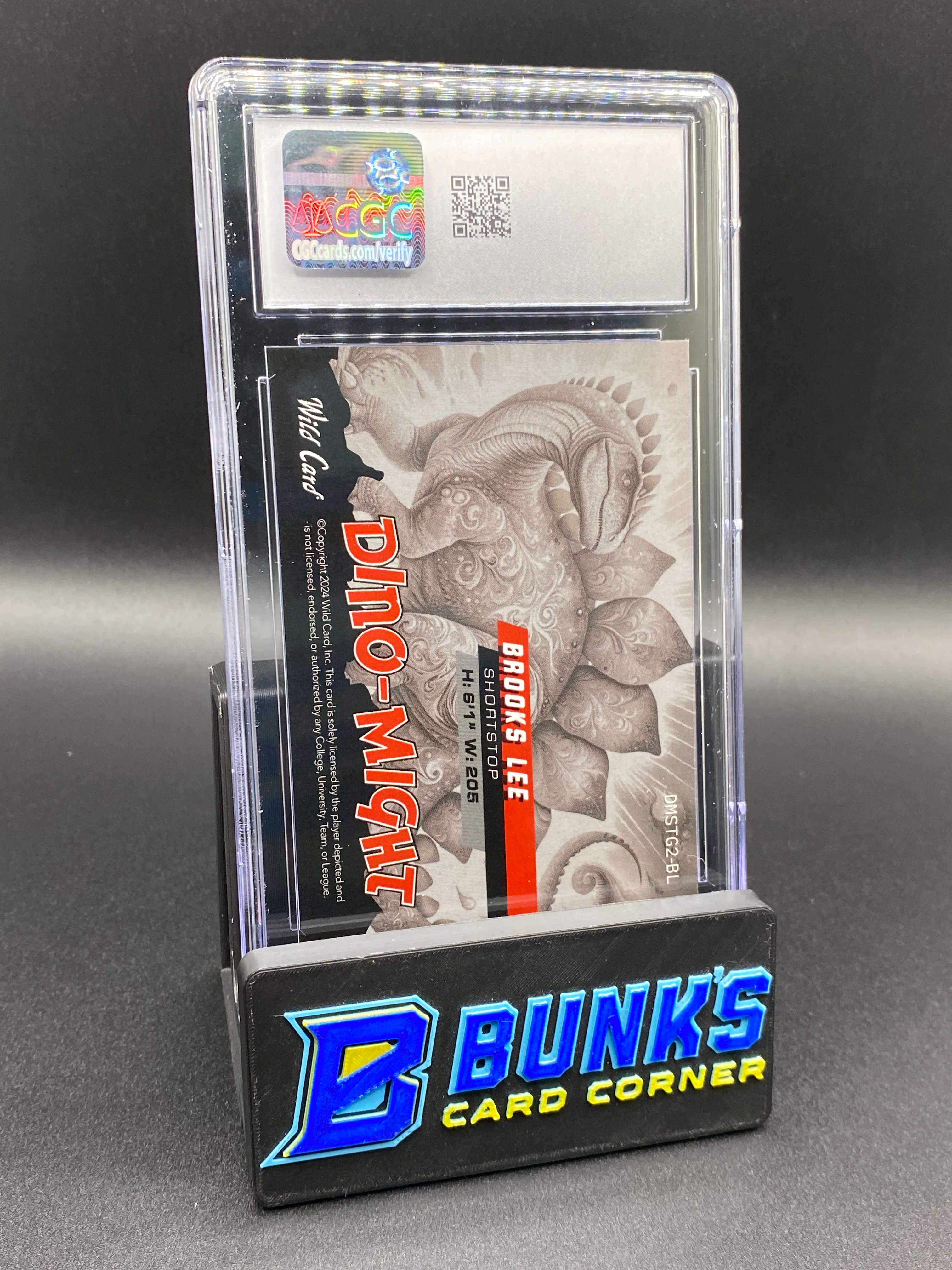 2024 Brooks Lee Purple Cross Hatch Stegosaurus CGC 10 4/10 Rc - Image 2