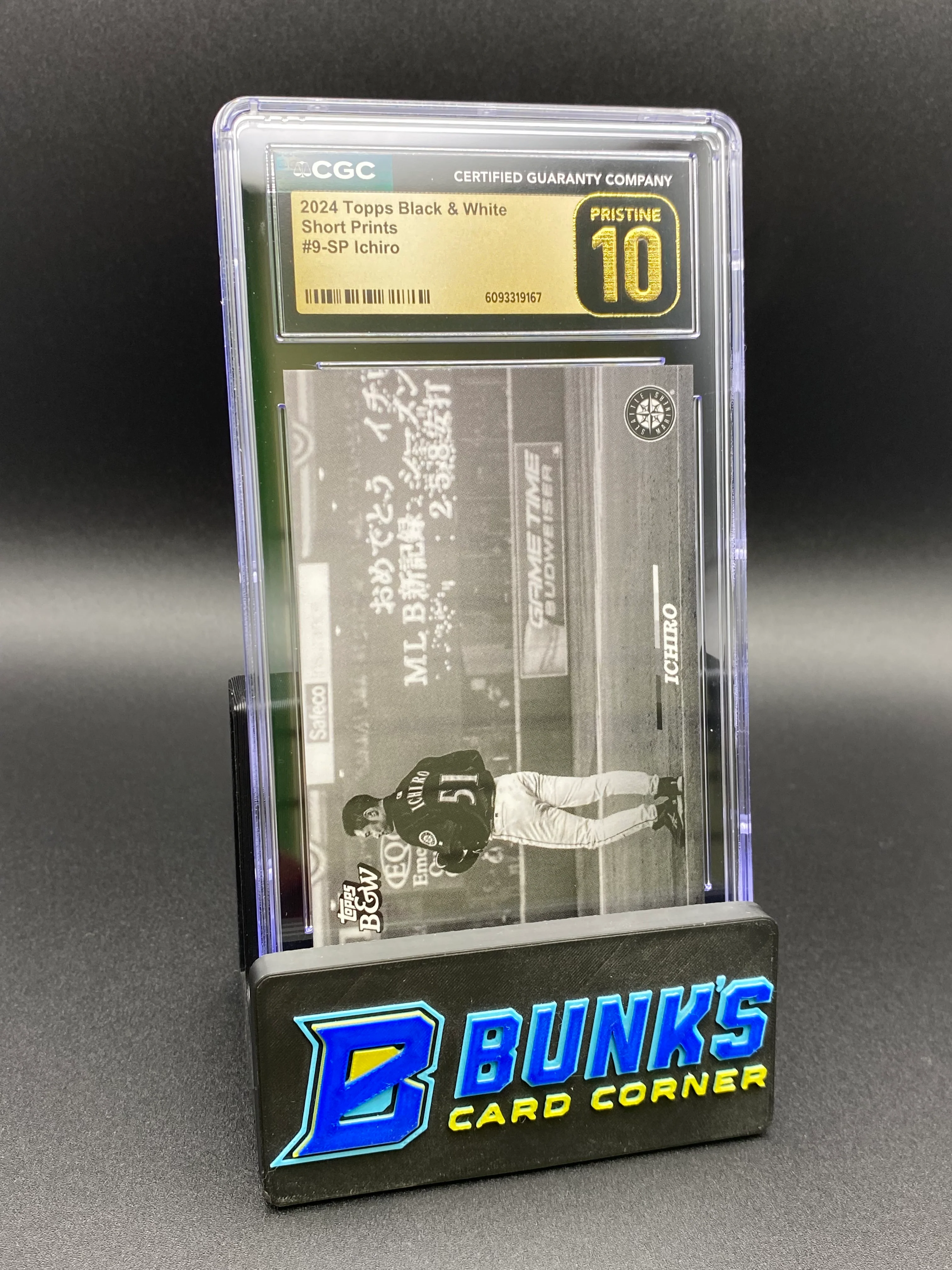 2024 Ichiro Short Prints Black & White CGC PRISTINE 10