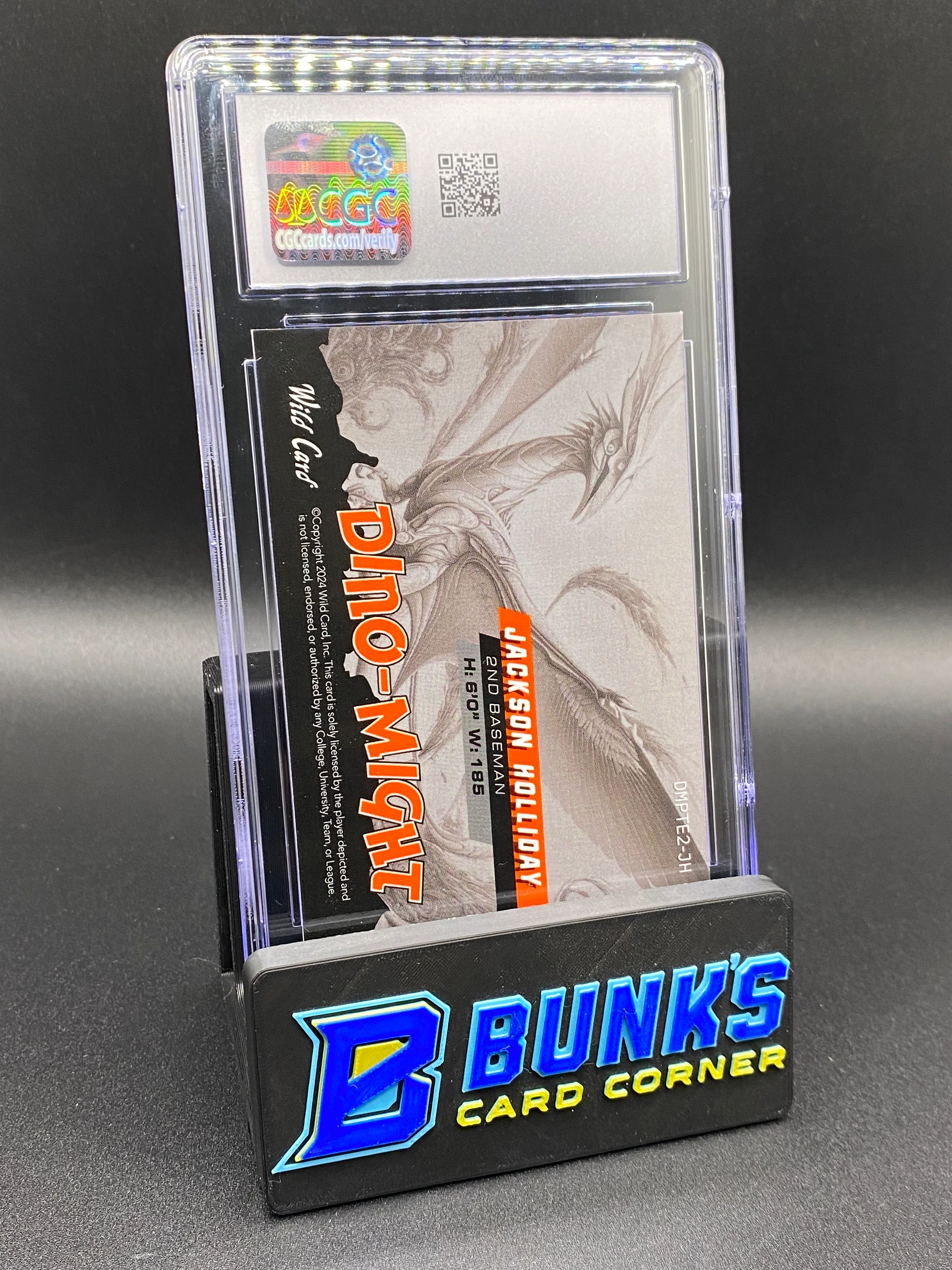 2024 Jackson Holliday Pterodactyl Dino-might 1/1 CGC 10 Rc - Image 2