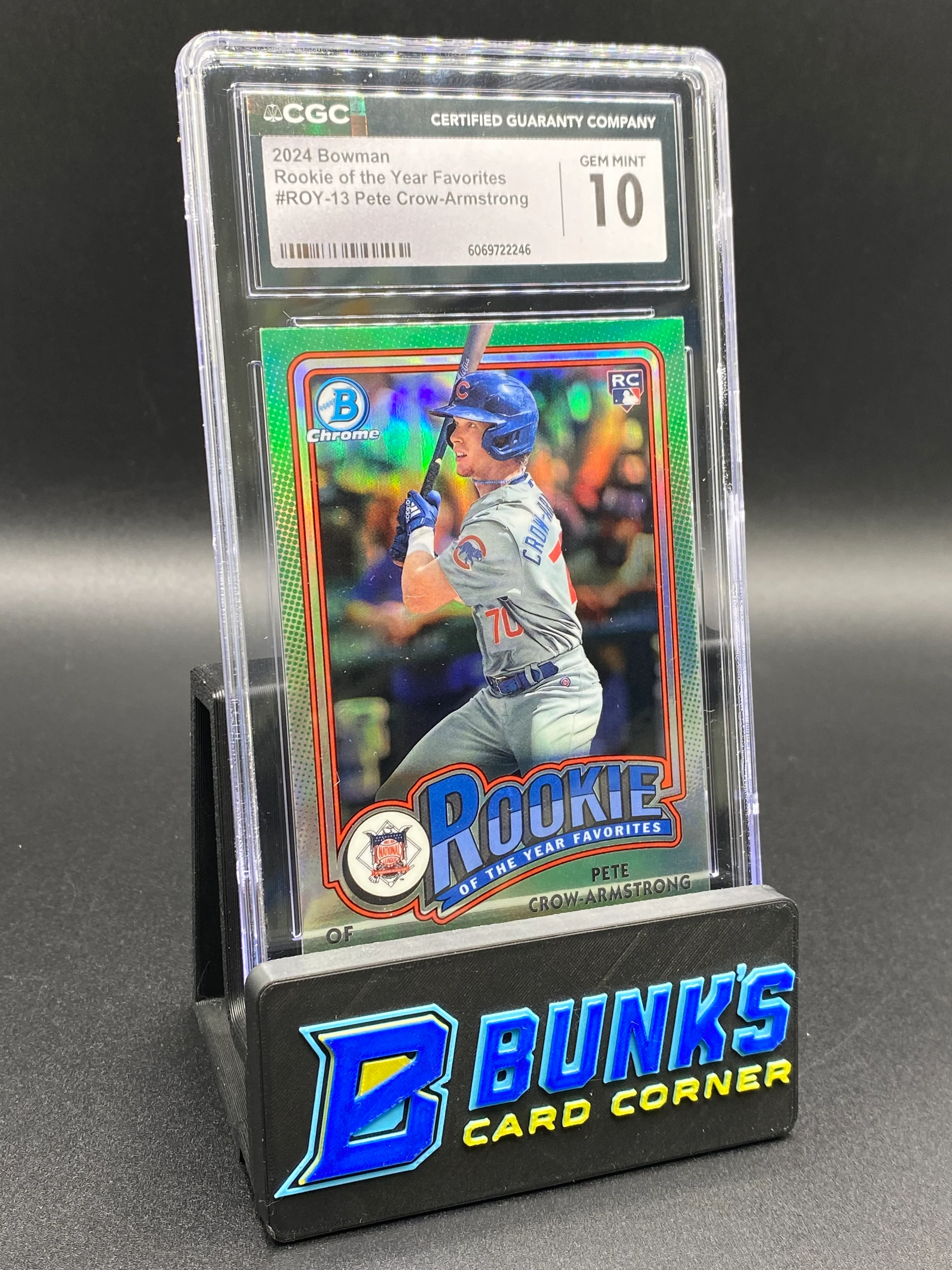 2024 Pete Crow-Armstrong Rc of the Year Favorites CGC 10
