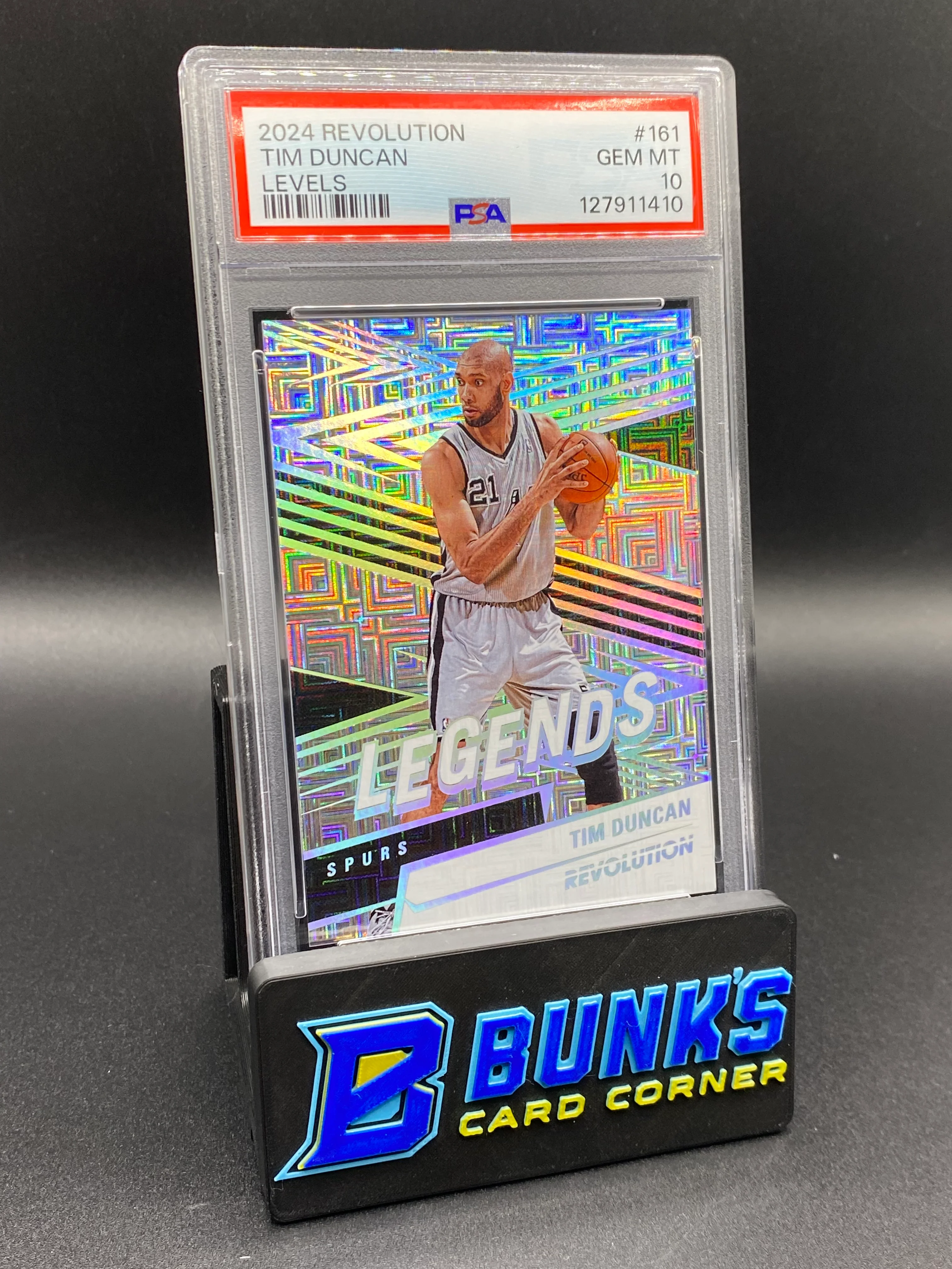 2024 Tim Duncan Levels PSA 10 HOF 12/25