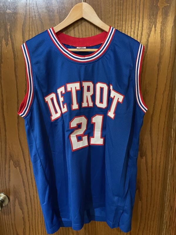 Dave Bing Autographed Pistons Jersey (custom) HOF 1990 Inscription - Image 3