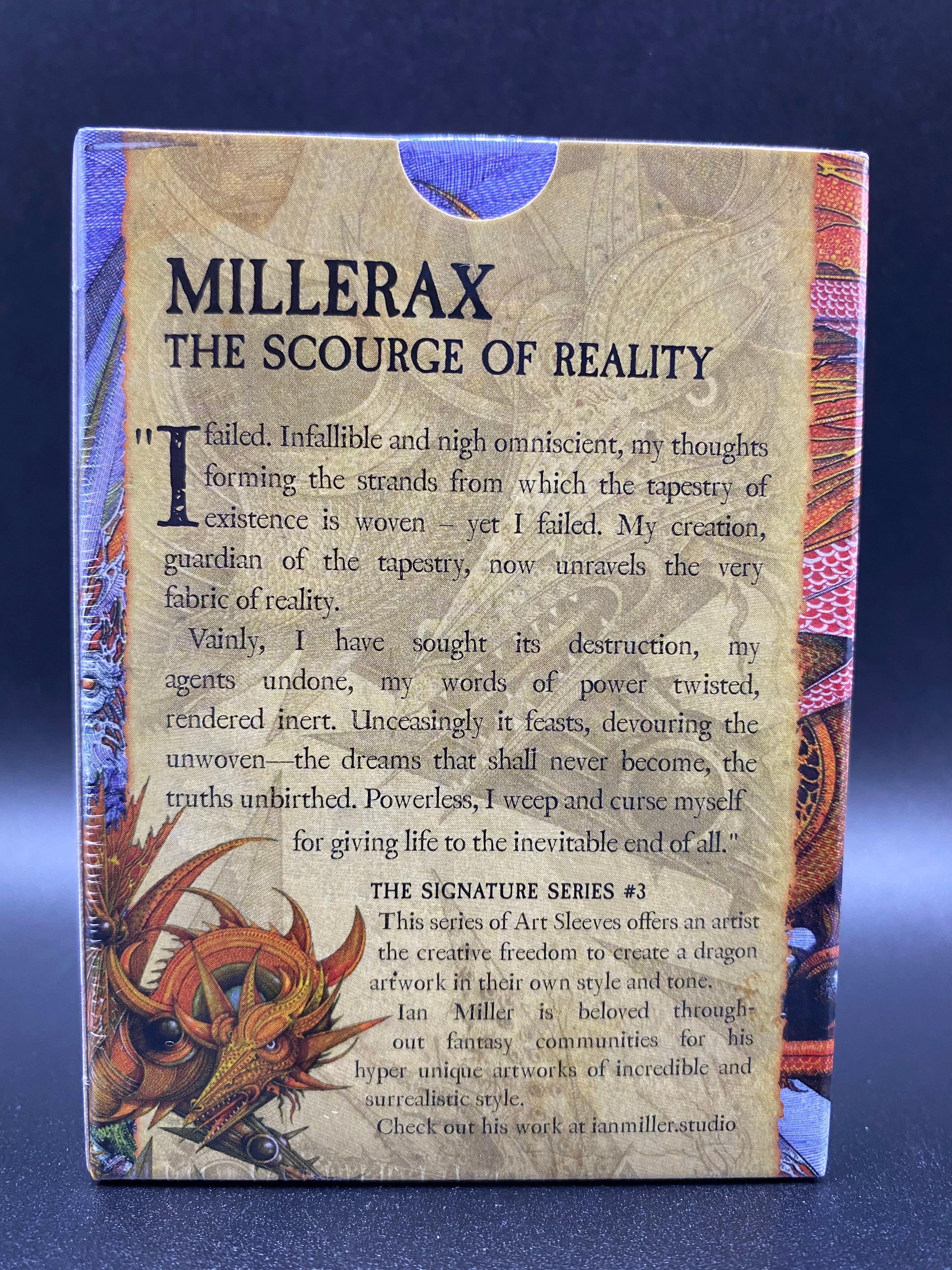 Dragon Shield 100 Sleeves Matte Dual Art Millerax - Image 2
