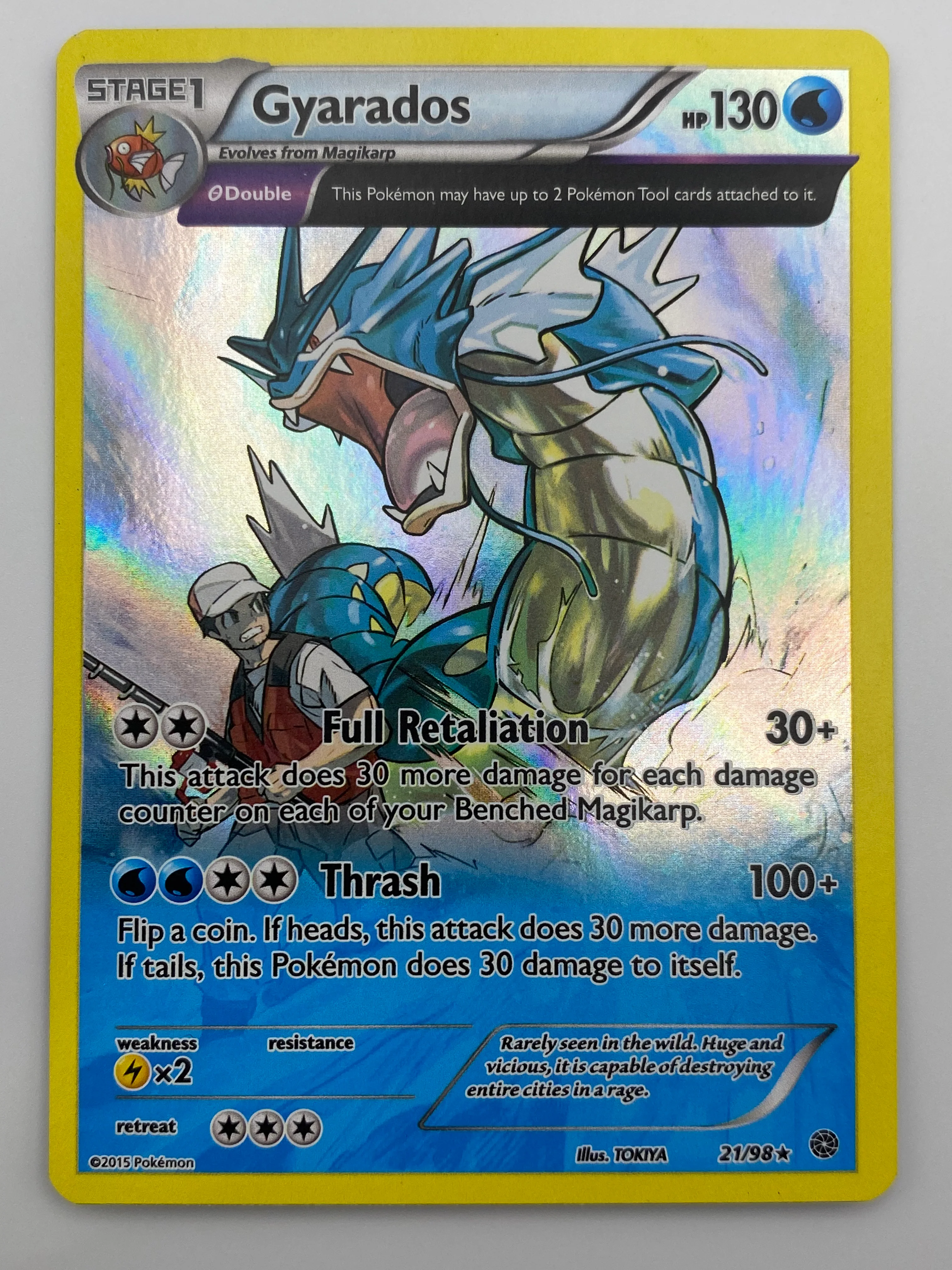 Gyarados Holo Ancient Origins LP