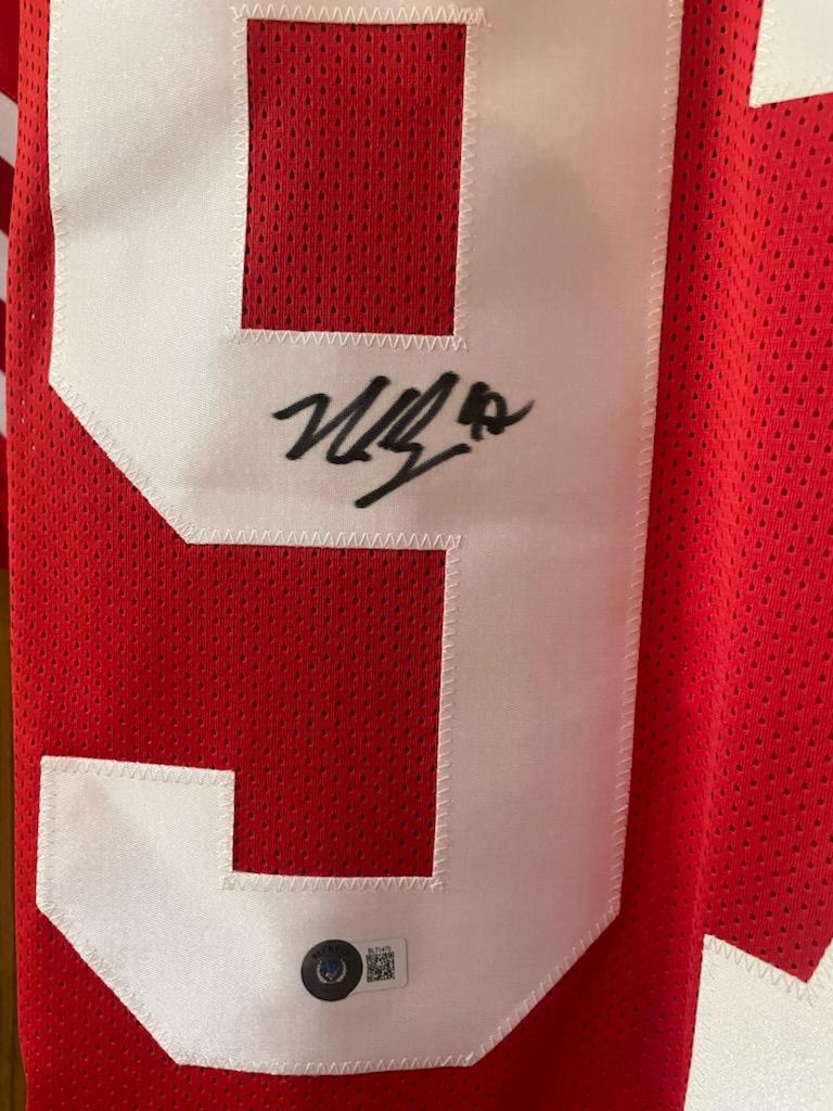 Nick Bosa Autographed Jersey 🔥 Becket Certification - Image 3